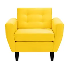 BODEVIR - Sofa Bote 1C Felpa 00 Amarillo