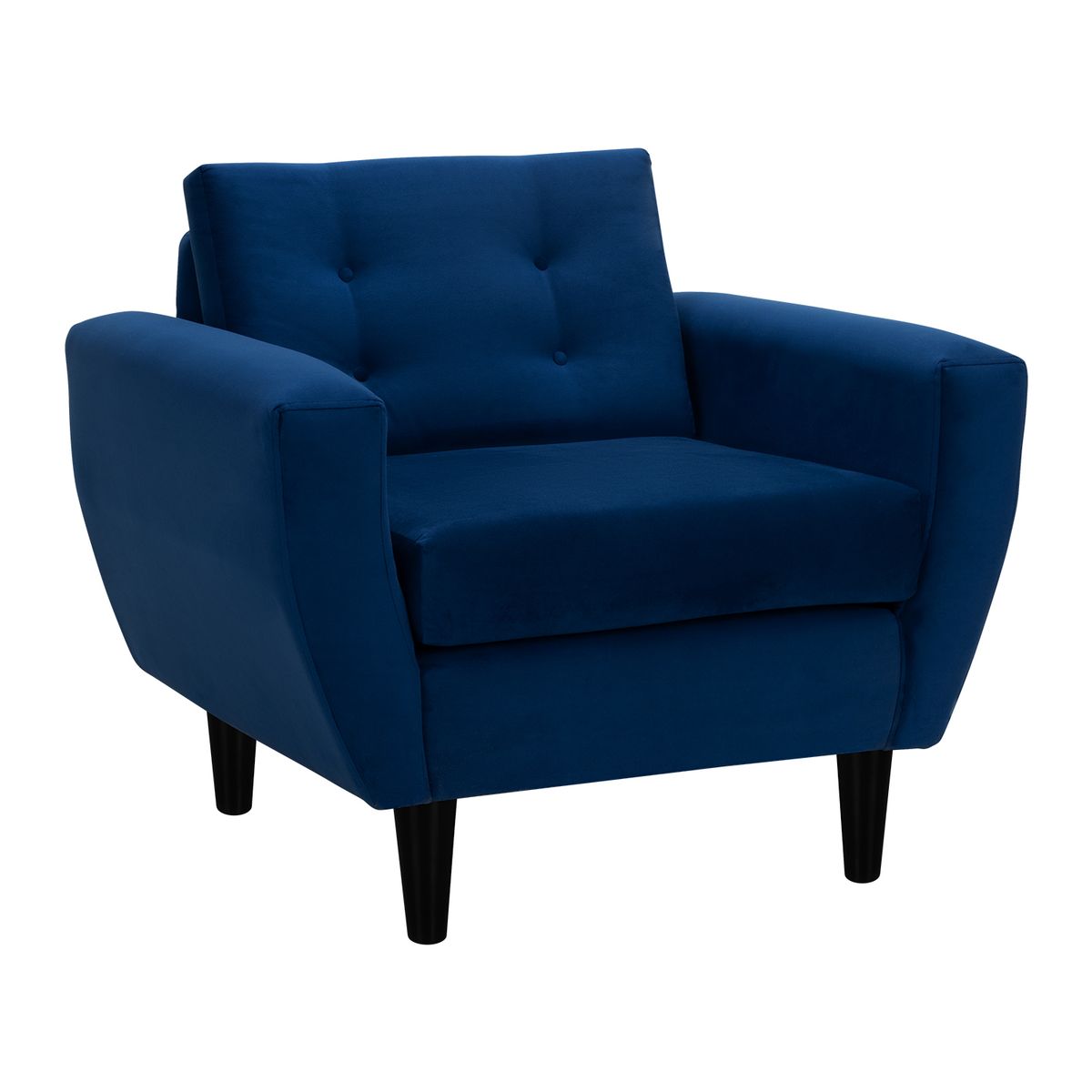 BODEVIR - Sofa Bote 1C Felpa 00 Azul Marino