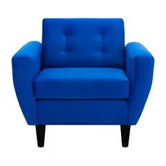 BODEVIR - Sofa Bote 1C Felpa 00 Azul Rey