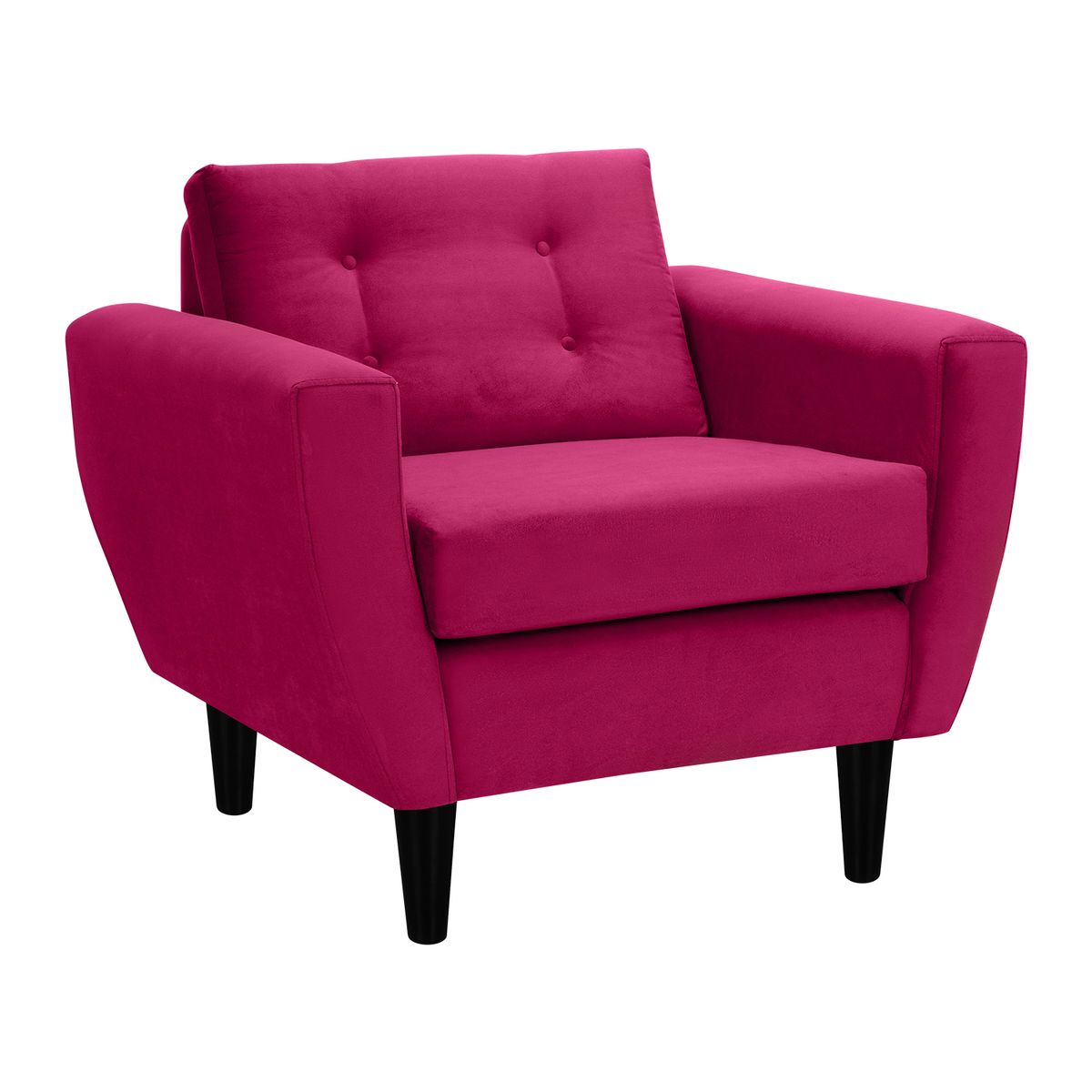 BODEVIR - Sofa Bote 1C Felpa 00 Burdeo