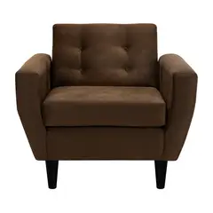 BODEVIR - Sofa Bote 1C Felpa 00 Chocolate