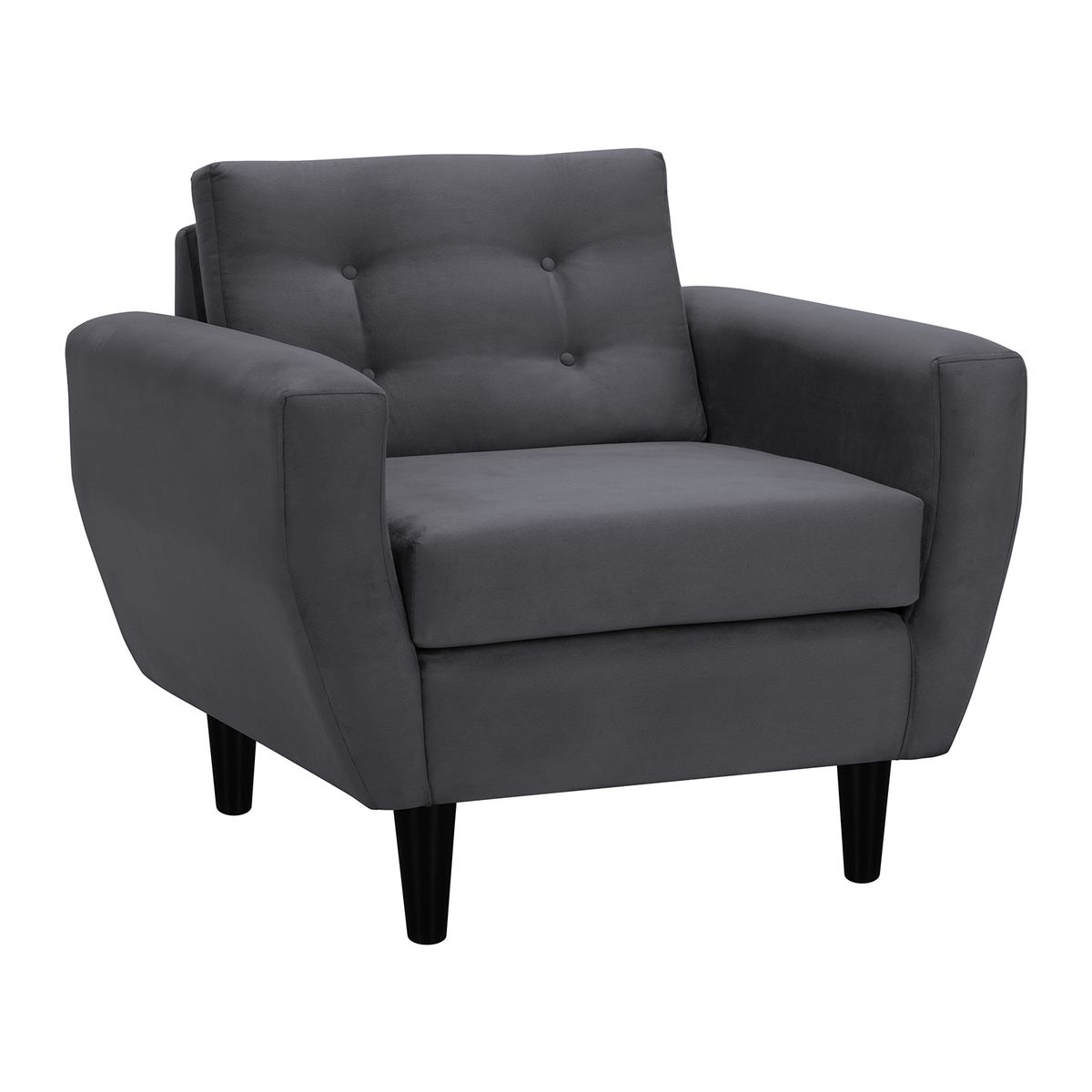 BODEVIR - Sofa Bote 1C Felpa 00 Gris