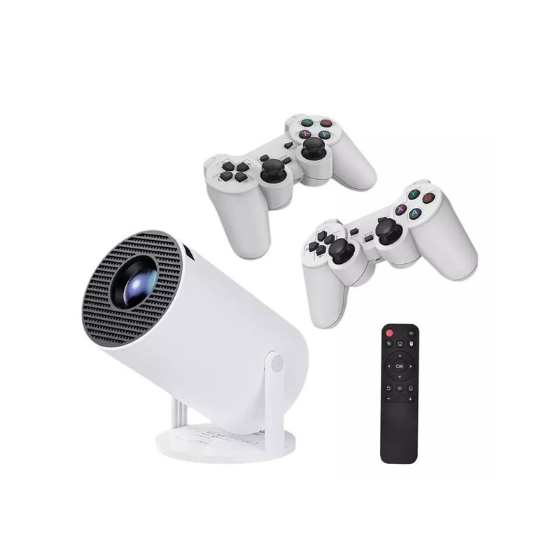 GENERICO - PROYECTOR CONSOLA DE JUEGO RETRO ULTRA HD+ MANDOS