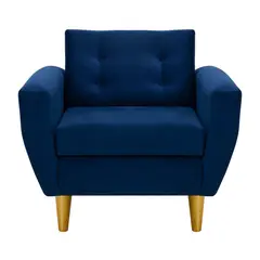 BODEVIR - Sofa Bote 1C Felpa 01 Azul Marino