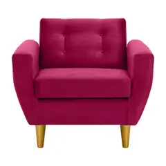 BODEVIR - Sofa Bote 1C Felpa 01 Burdeo