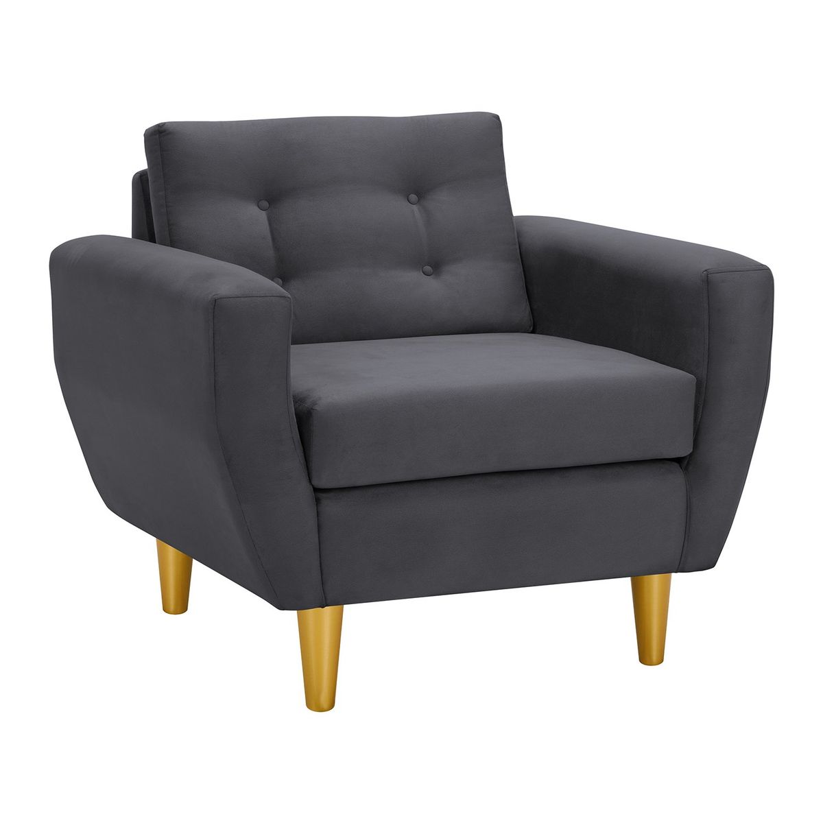 BODEVIR - Sofa Bote 1C Felpa 01 Gris