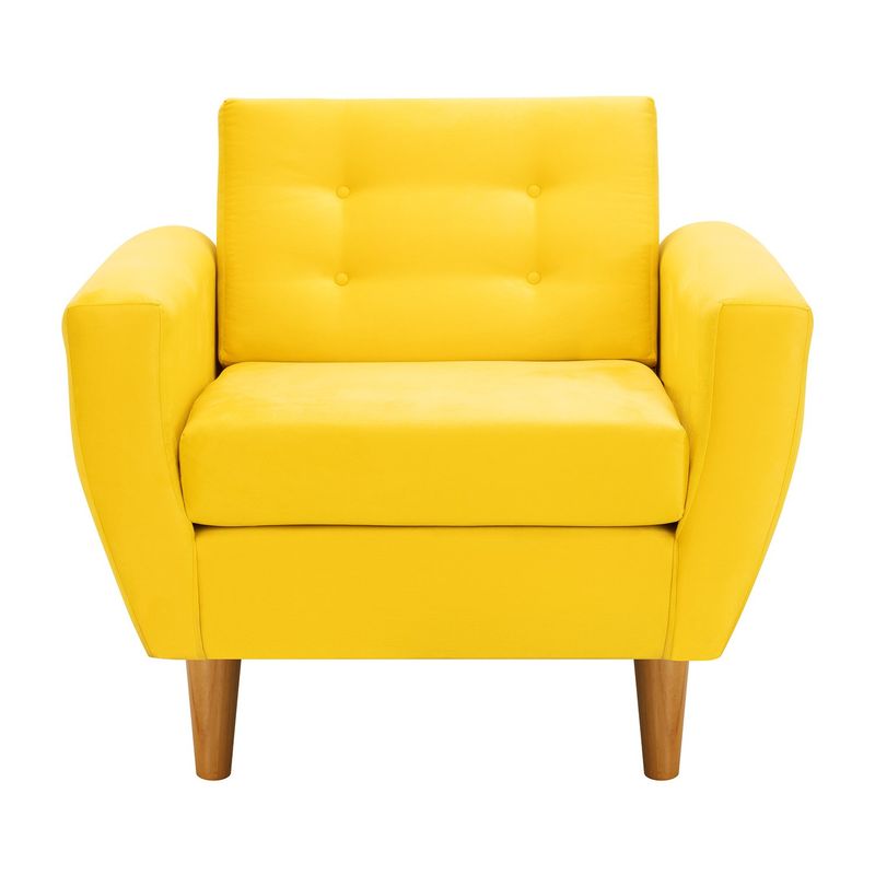 BODEVIR - Sofa Bote 1C Felpa 04 Amarillo