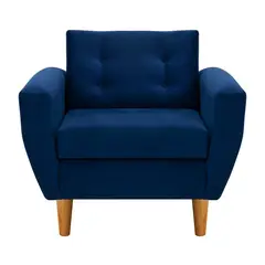 BODEVIR - Sofa Bote 1C Felpa 04 Azul Marino