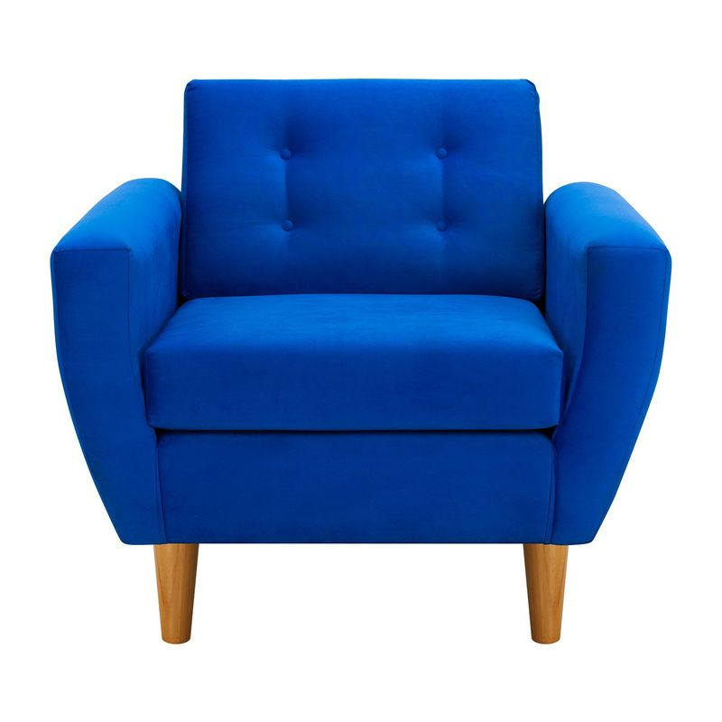 BODEVIR - Sofa Bote 1C Felpa 04 Azul Rey