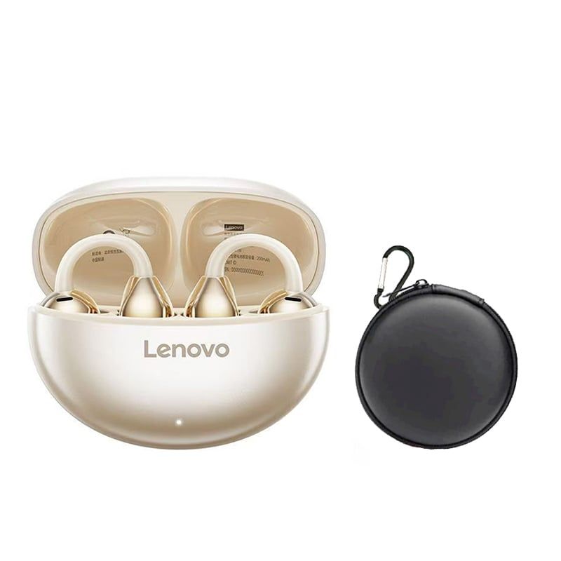 LENOVO - Audífonos Lenovo TA140  Tws Auriculares Bluetooth 54-Blanco Y Estuche