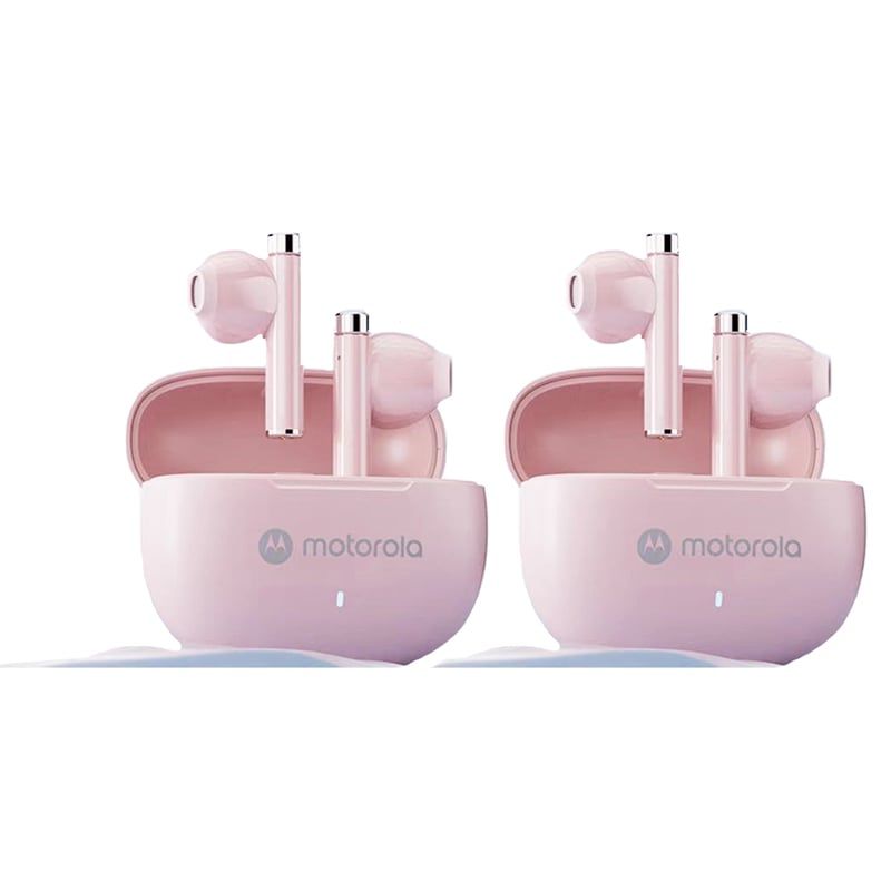 MOTOROLA - Set 2 De Audífonos Motorola Buds H40 -Rosa