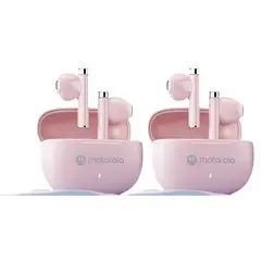 MOTOROLA - Set 2 De Audífonos Buds H40 -Rosa