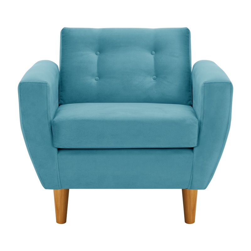 BODEVIR - Sofa Bote 1C Felpa 04 Turquesa