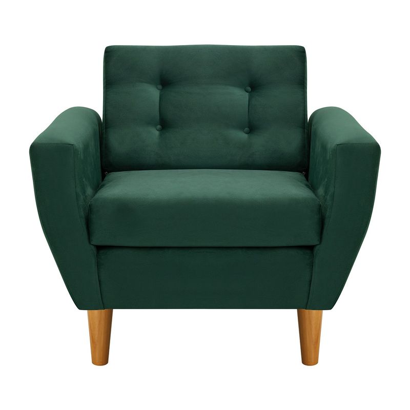 BODEVIR - Sofa Bote 1C Felpa 04 Verde Botella