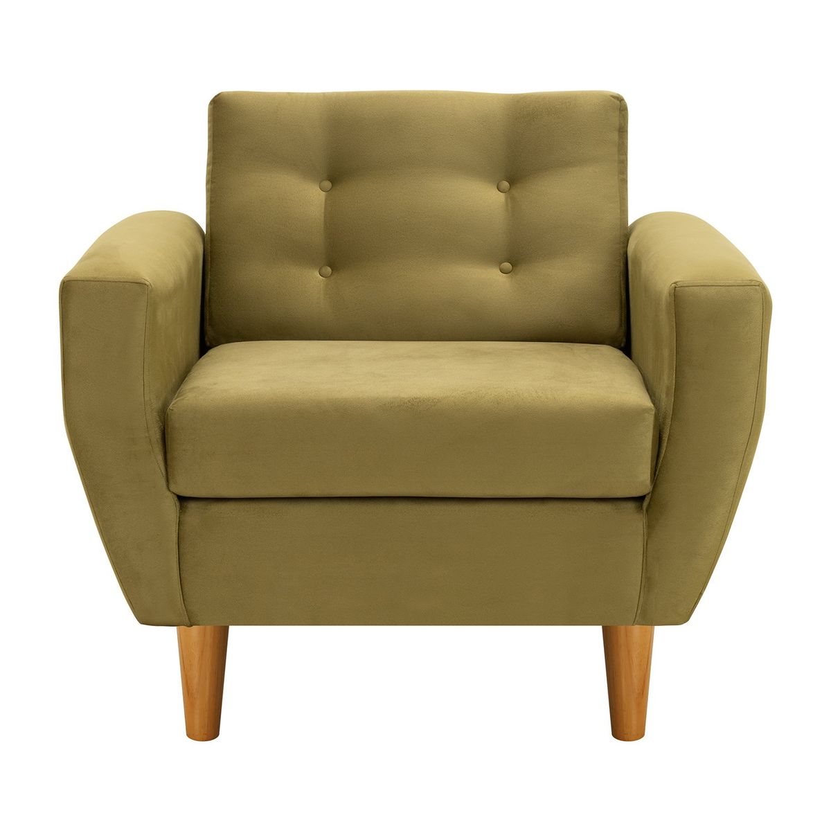 BODEVIR - Sofa Bote 1C Felpa 04 Verde Musgo