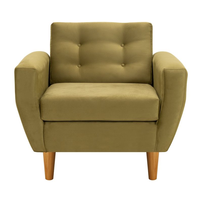 BODEVIR - Sofa Bote 1C Felpa 04 Verde Musgo