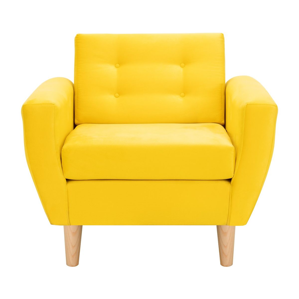BODEVIR - Sofa Bote 1C Felpa 05 Amarillo