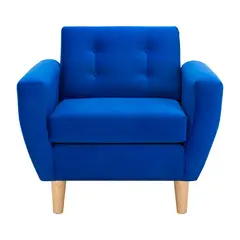 BODEVIR - Sofa Bote 1C Felpa 05 Azul Rey