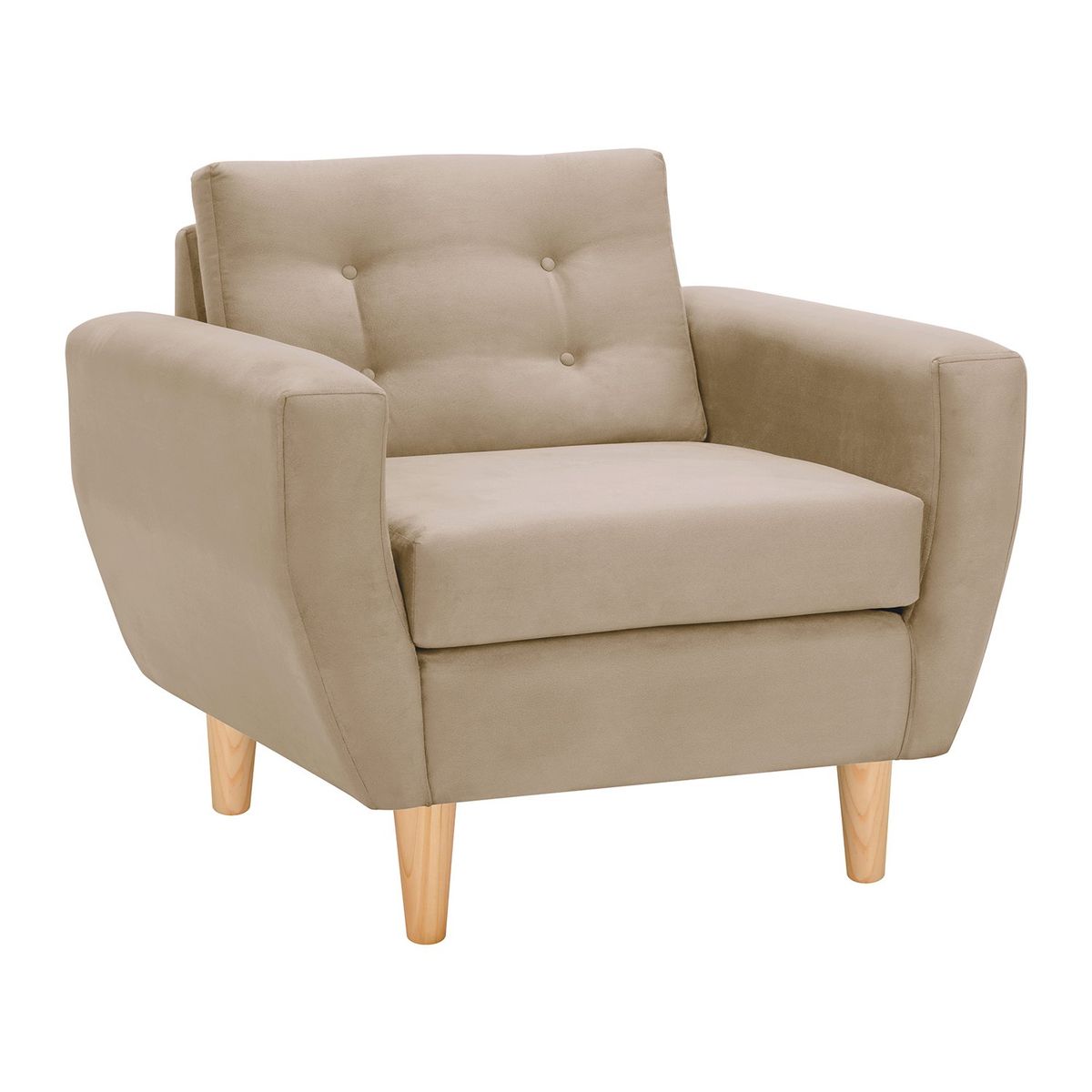 BODEVIR - Sofa Bote 1C Felpa 05 Beige