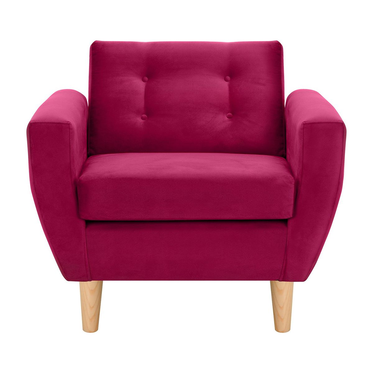 BODEVIR - Sofa Bote 1C Felpa 05 Burdeo