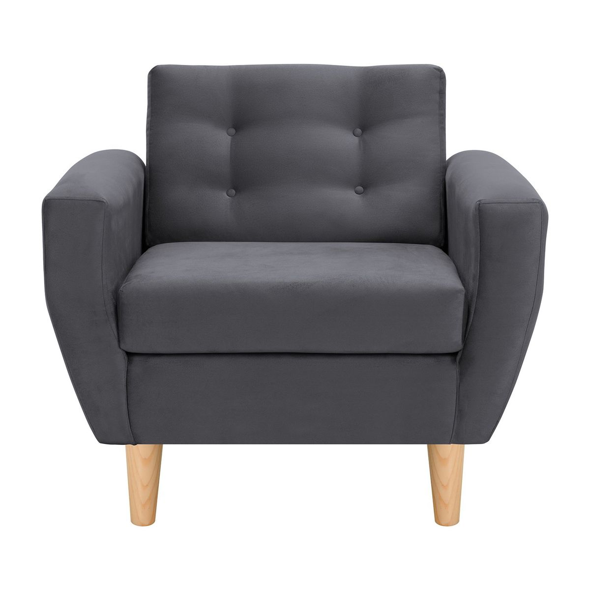 BODEVIR - Sofa Bote 1C Felpa 05 Gris