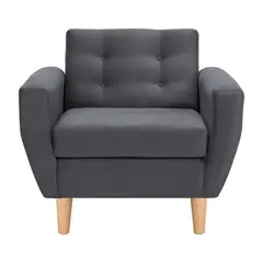 BODEVIR - Sofa Bote 1C Felpa 05 Gris