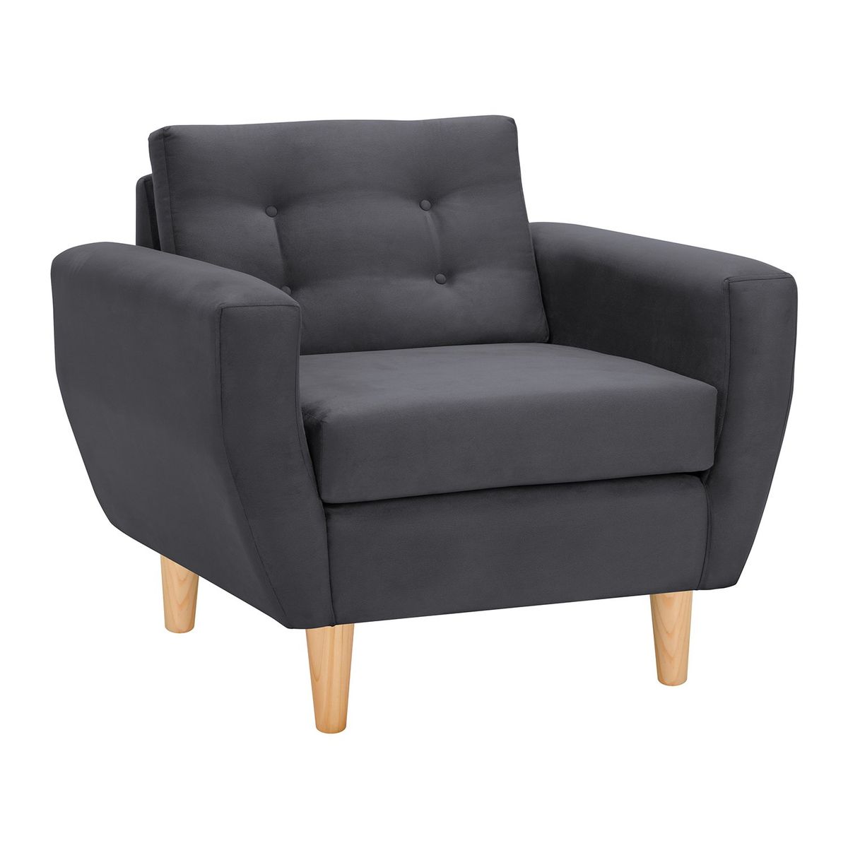 BODEVIR - Sofa Bote 1C Felpa 05 Gris