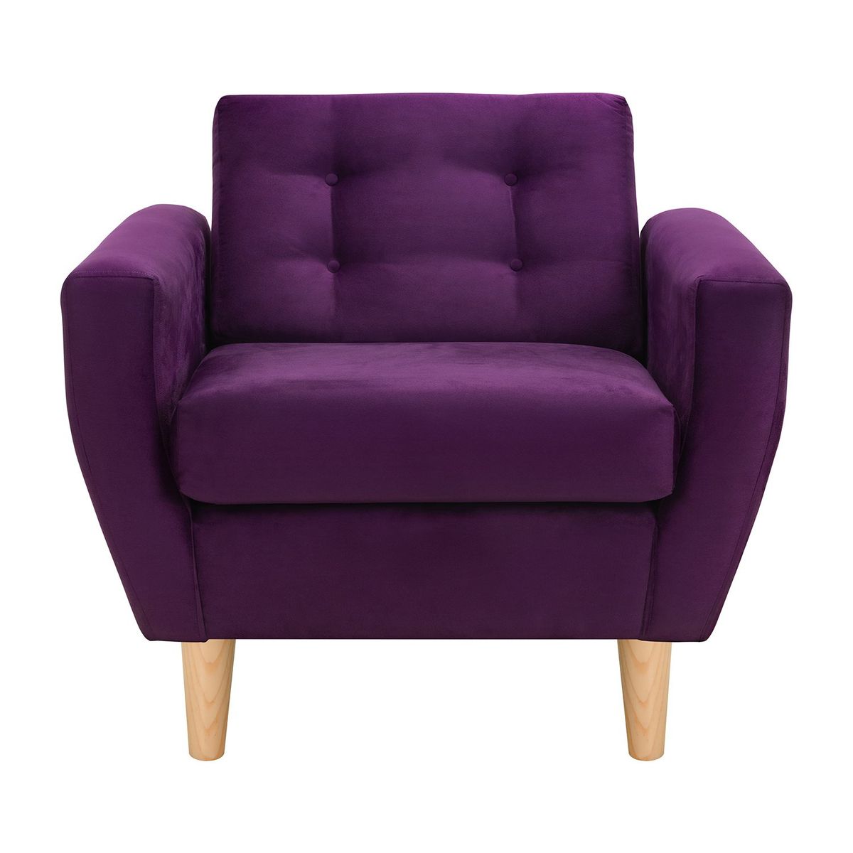 BODEVIR - Sofa Bote 1C Felpa 05 Morado