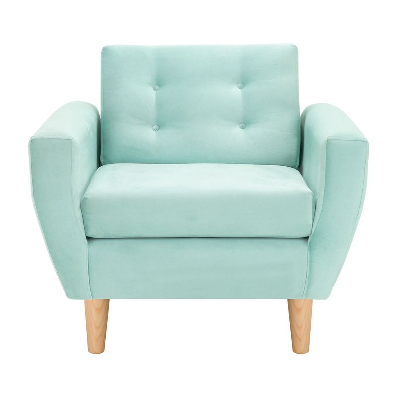 BODEVIR - Sofa Bote 1C Felpa 05 Verde Agua