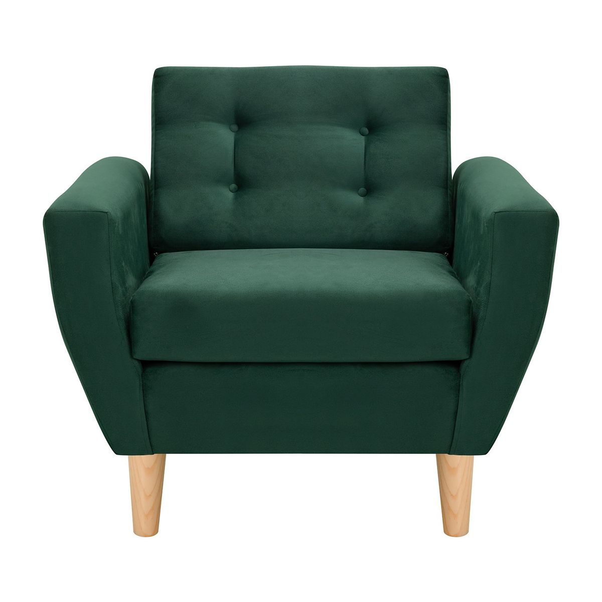 BODEVIR - Sofa Bote 1C Felpa 05 Verde Botella