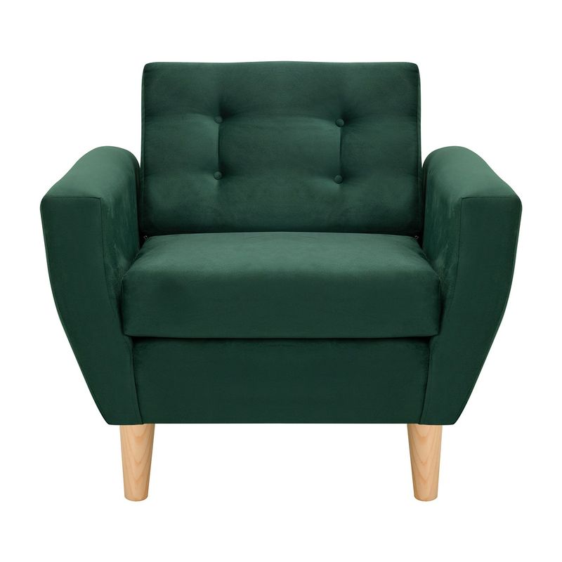 BODEVIR - Sofa Bote 1C Felpa 05 Verde Botella