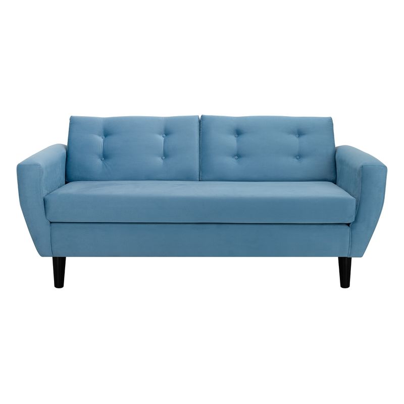 BODEVIR - Sofa Bote 3C Felpa 00 Azul Petroleo