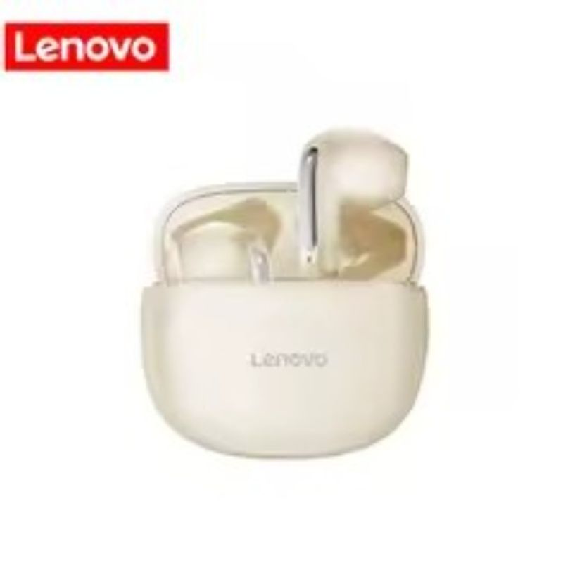 LENOVO - Auriculares inalámbricos Lenovo EA140 TWS Bluetooth 5.4 - Caqui