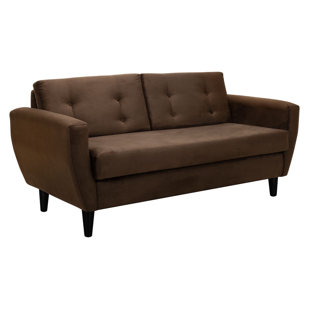 BODEVIR - Sofa Bote 3C Felpa 00 Chocolate