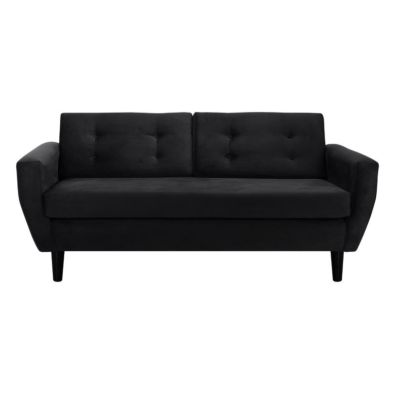 BODEVIR - Sofa Bote 3C Felpa 00 Negro