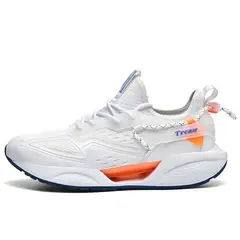 SHANDIAN - Zapatillas Running Hombre Blanco