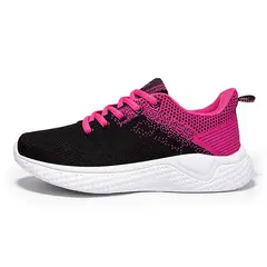 SHANDIAN - Zapatillas Running Mujer Azul