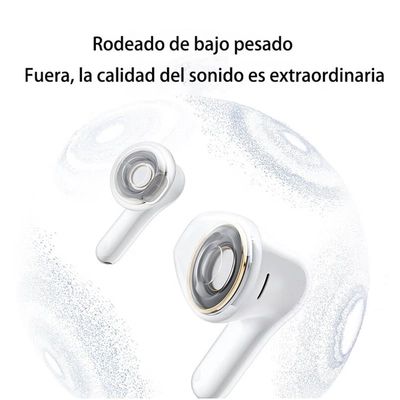 Imagen 2 del producto Audífonos bluetooth TWS Air 2 Rodeado de bajo pesado - Azul Negro