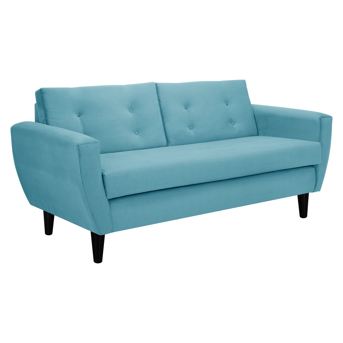 BODEVIR - Sofa Bote 3C Felpa 00 Turquesa
