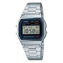 CASIO - Reloj A158wa-1df Unisex Digital Metal - Plateado