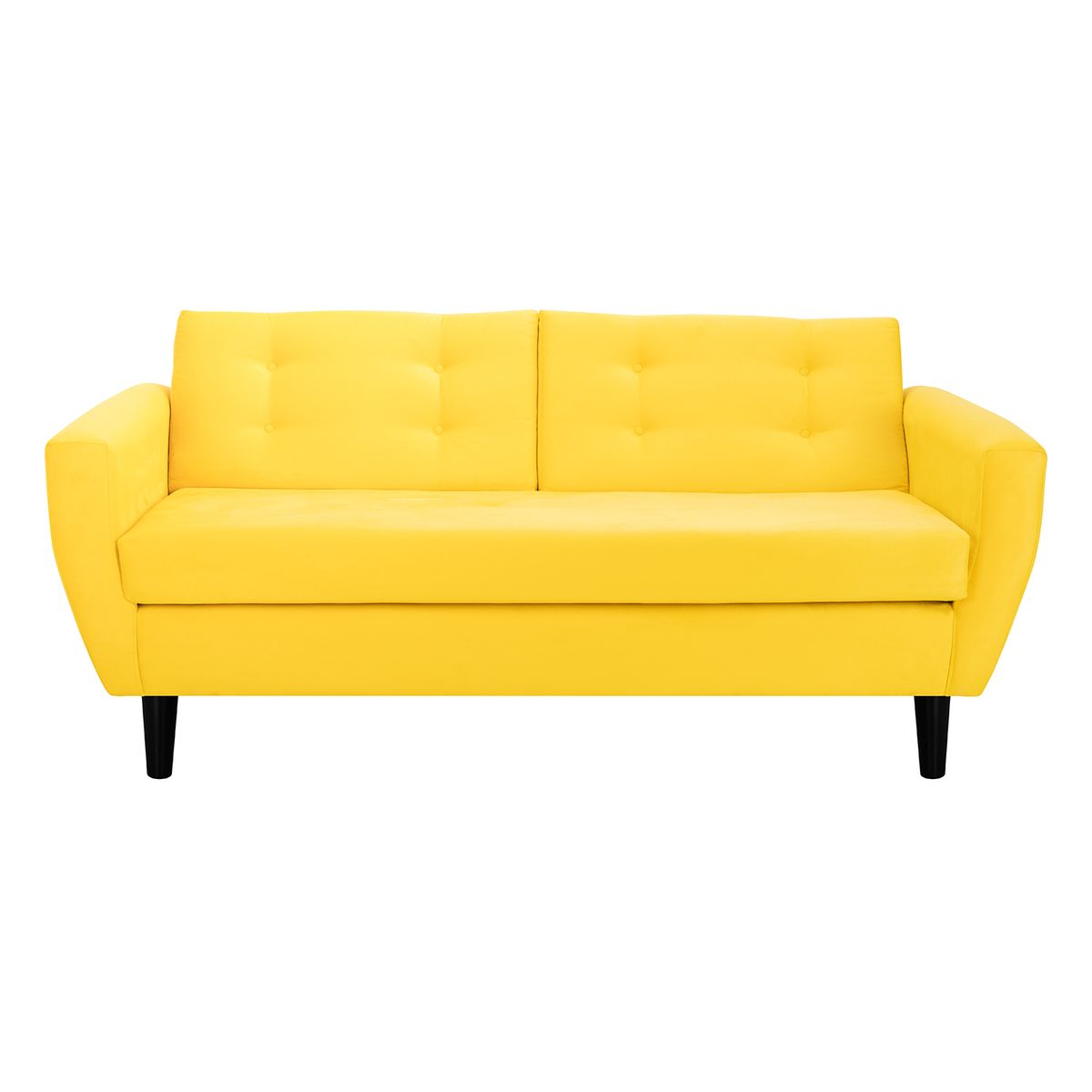 BODEVIR - Sofa Bote 3C+1+1 Felpa 00 Amarillo