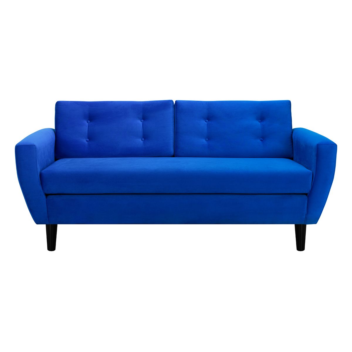 BODEVIR - Sofa Bote 3C+1+1 Felpa 00 Azul Rey
