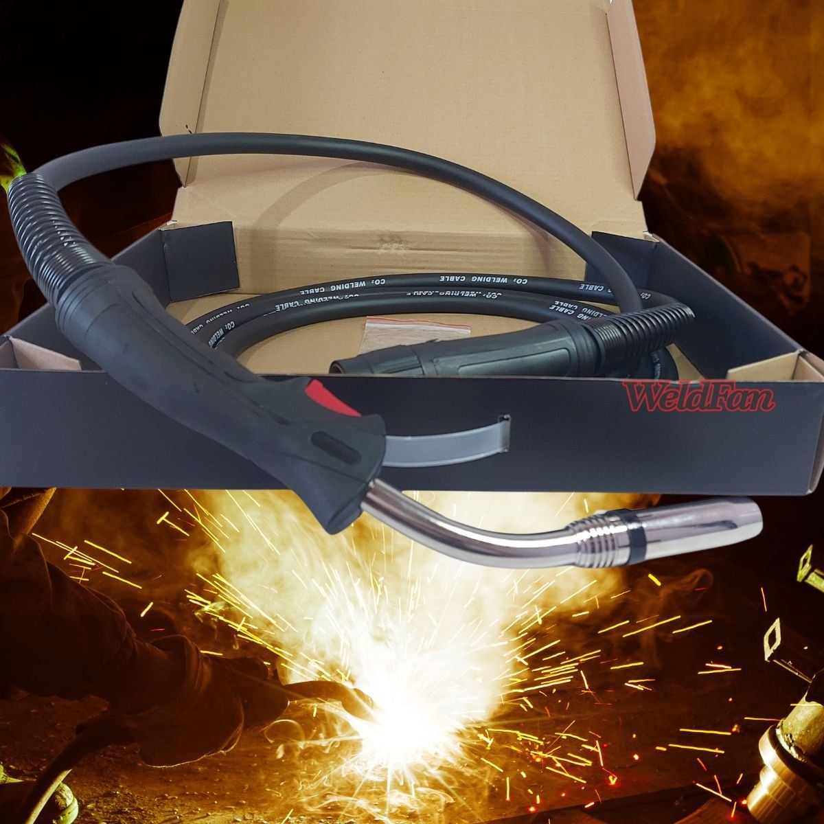 GENERICO - Torcha Mig/ Equipo Mig/ Pistola Mig Binzel 36 /350amp X 4,5m