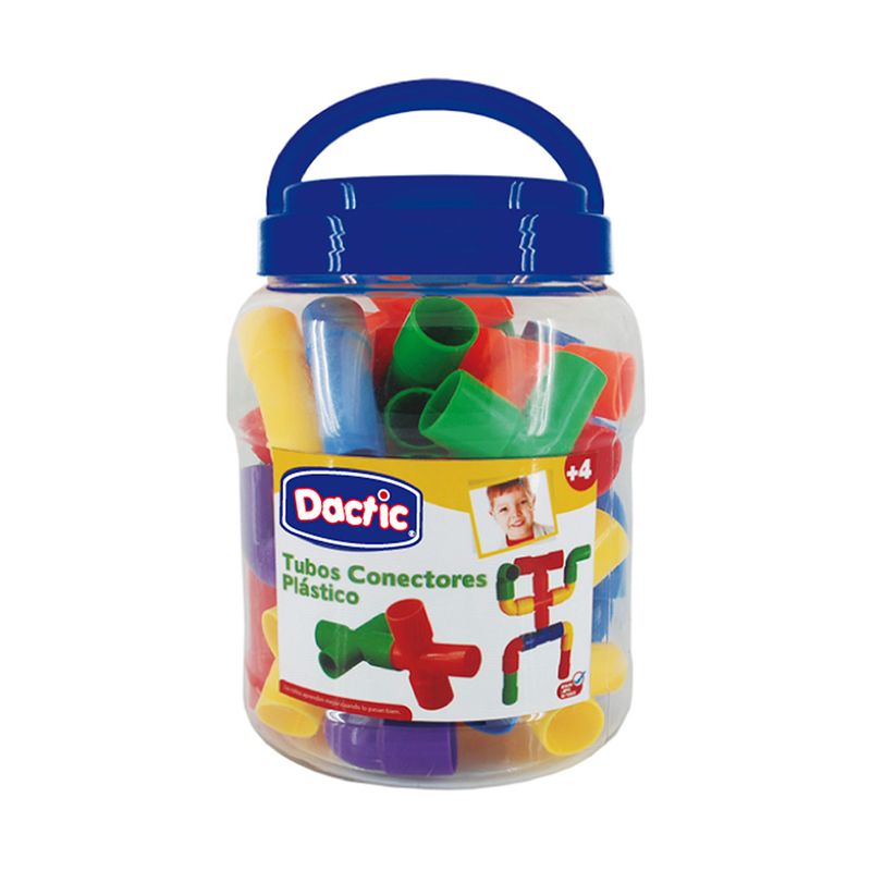 DACTIC - Tubos conectores de Plastico Dactic 40 uds