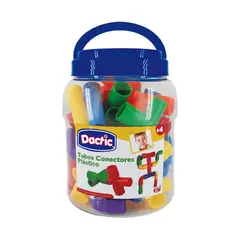 DACTIC - Tubos conectores de Plastico 40 uds