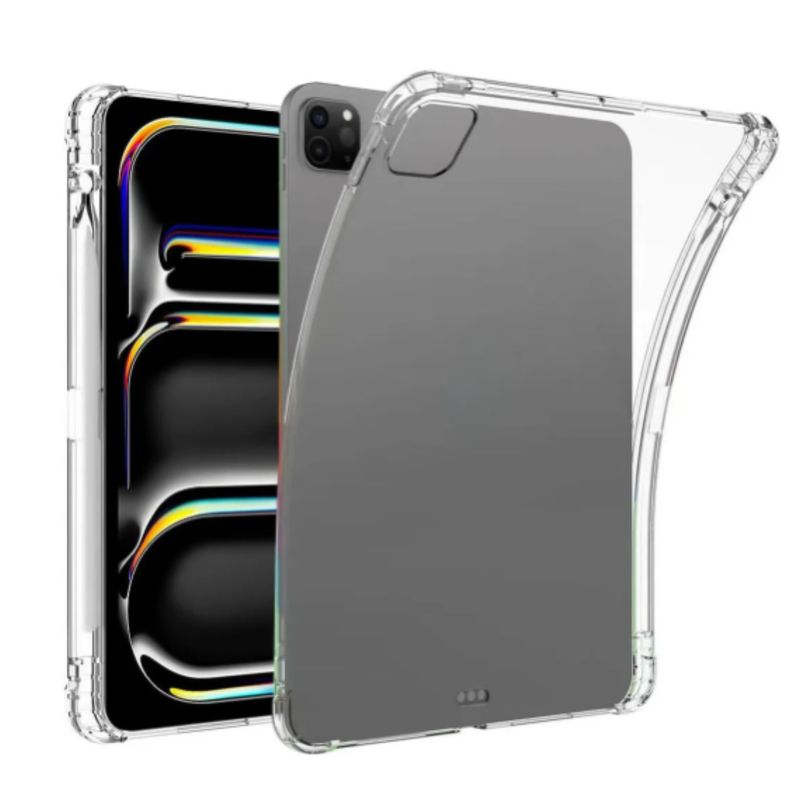 GENERICO - Carcasa Transparente Con Ranura Para iPad Air 13 M3 2025