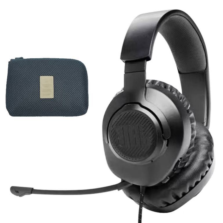 Audifonos Gamer Quantum 100 Multiplataformas Jack 35mm Y Estuche