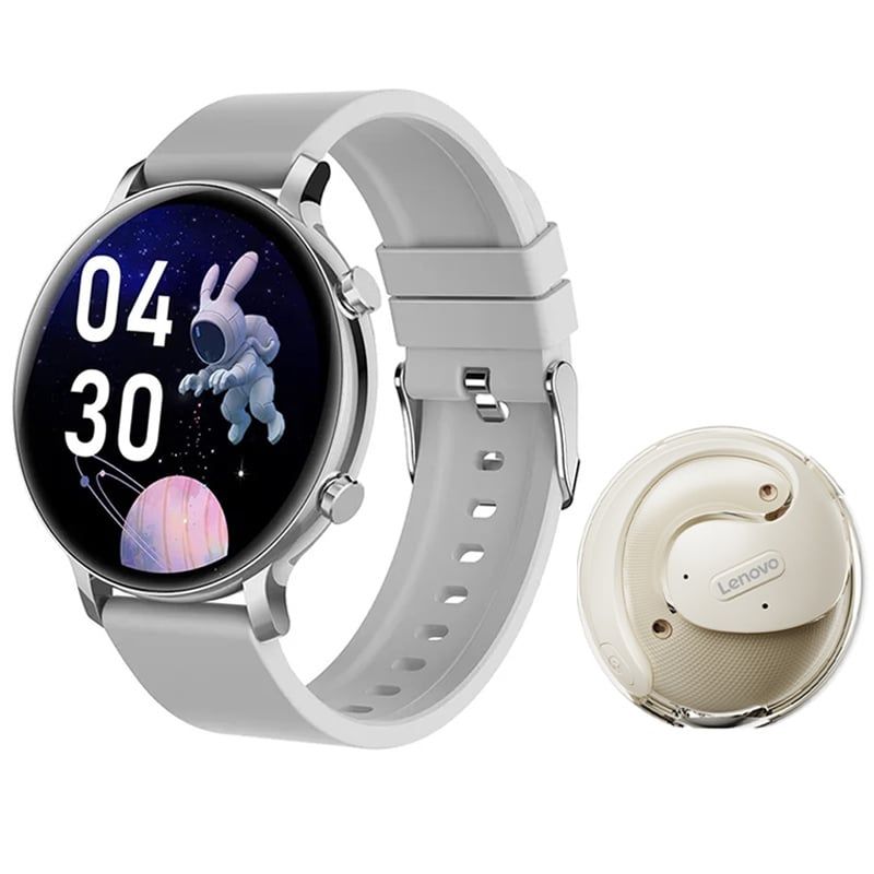 LENOVO - Lenovo X15 Pro De Audífonos-Blanco y Toumi Fit 3 Pro-W Reloj inteligente