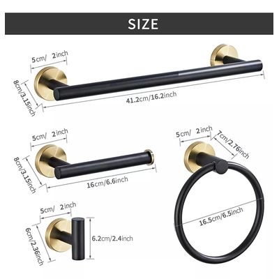 Imagen 2 del producto Juego De Accesorios De Baño De Acero Inoxidable Para Baño 5