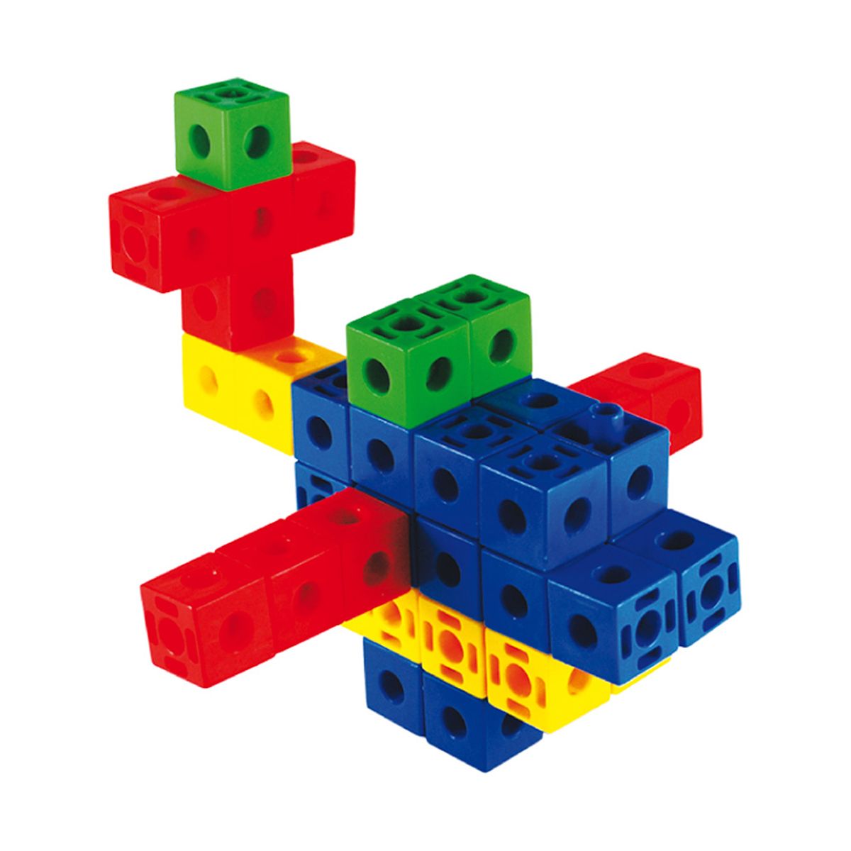 DACTIC - Cubos conectores de  Plastico Dactic 130 uds